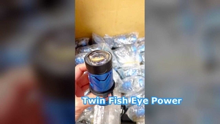 Twin Fish Eye Motorcycle Headlight